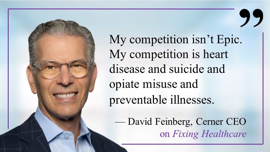 cerner ceo david feinberg image and quote