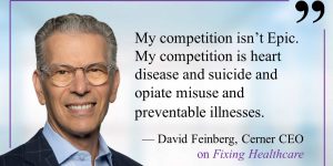 cerner ceo david feinberg image and quote